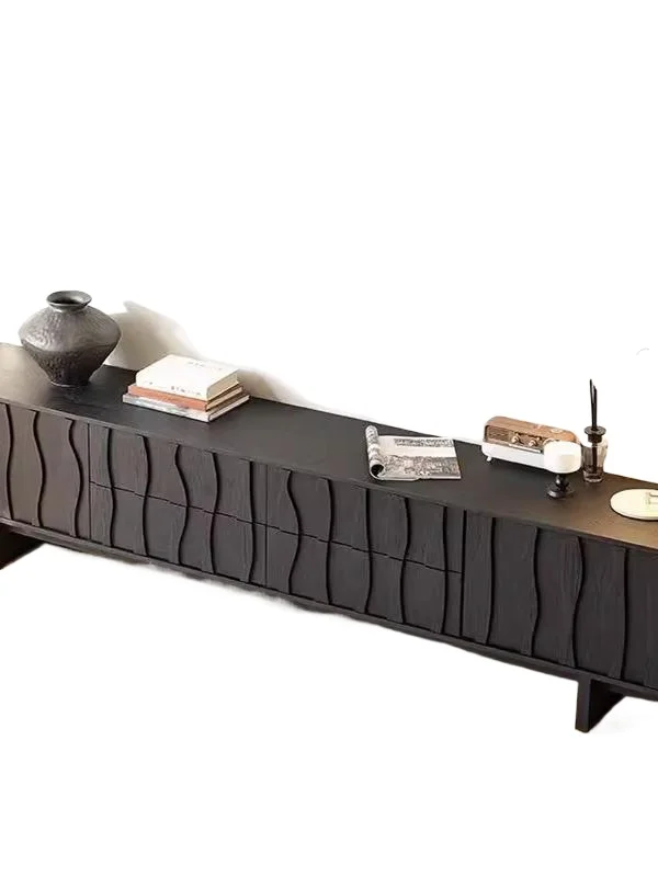 Тумба под телевизор в средневековом стиле от пола до потолка, комбинация журнального столика и тумбы из массива дерева в стиле ваби-санди для небольшой квартиры
Тумба под телевизор в средневековом стиле от пола до потолка, комбинация журнального столика и тумбы из массива дерева в стиле ваби-санди для небольшой квартиры