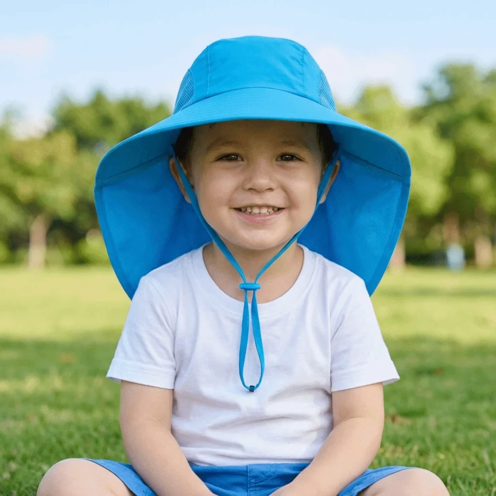 Simple Solid Color Children Bucket Hat Fisherman Hat Wide Brim Sunscreen Cap Drawstring Korean Style Summer Sun Hat Outdoor
Simple Solid Color Children Bucket Hat Fisherman Hat Wide Brim Sunscreen Cap Drawstring Korean Style Summer Sun Hat Outdoor