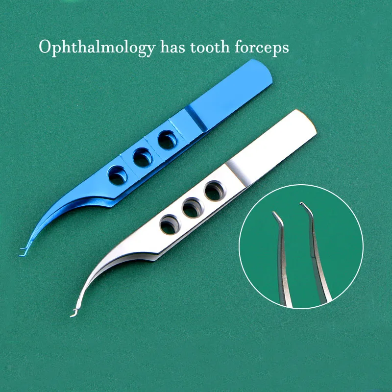 Ophthalmologist Cosmetic Plastic surgery nano traceless double eyelid tools Eye tweezers Fat horn toothed tweezers
Ophthalmologist Cosmetic Plastic surgery nano traceless double eyelid tools Eye tweezers Fat horn toothed tweezers