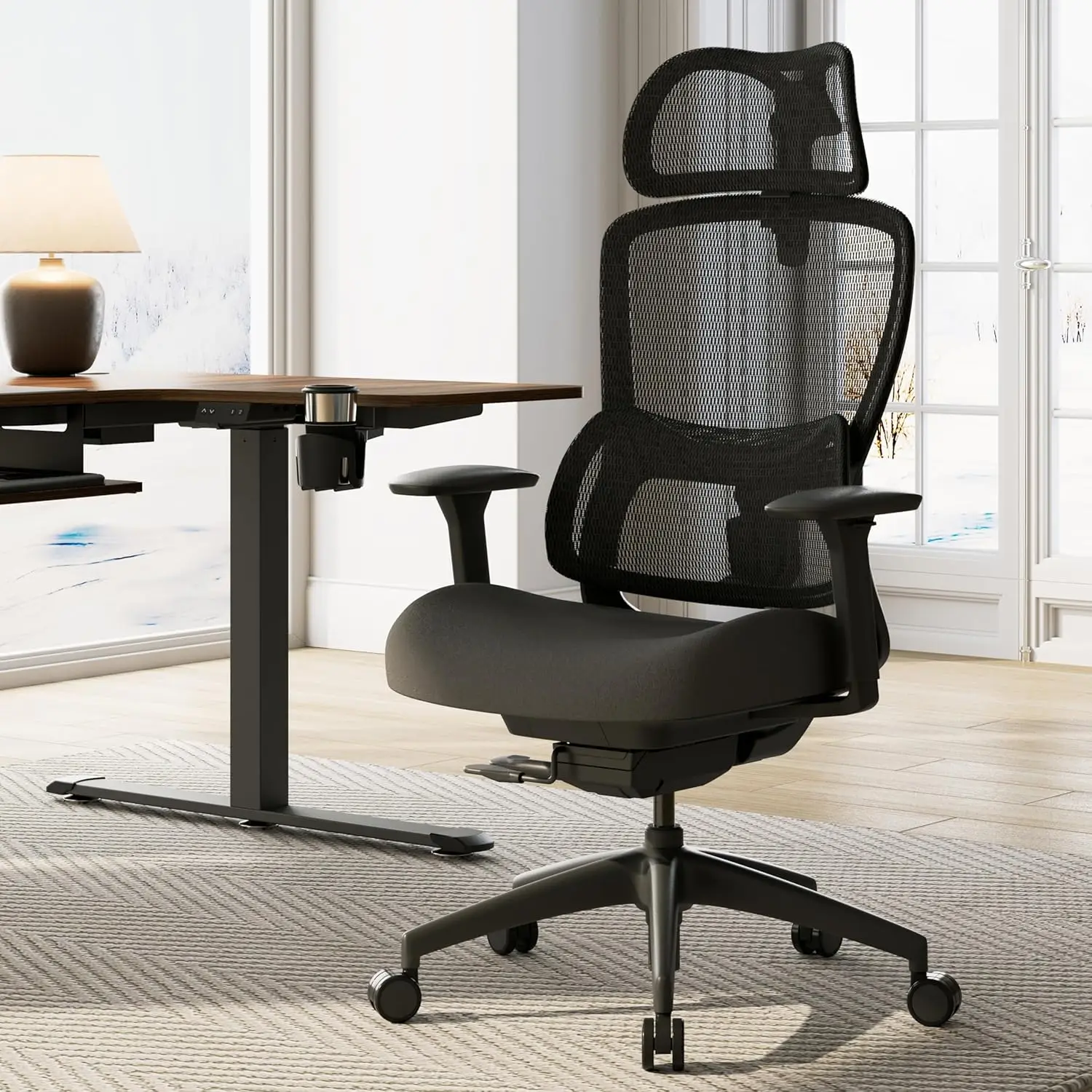 Офисное кресло EUREKA ERGONOMIC Mesh на колесах, эргономичное офисное кресло с поясничной поддержкой, кресло для домашнего офиса с регулируемым сиденьем
Офисное кресло EUREKA ERGONOMIC Mesh на колесах, эргономичное офисное кресло с поясничной поддержкой, кресло для домашнего офиса с регулируемым сиденьем