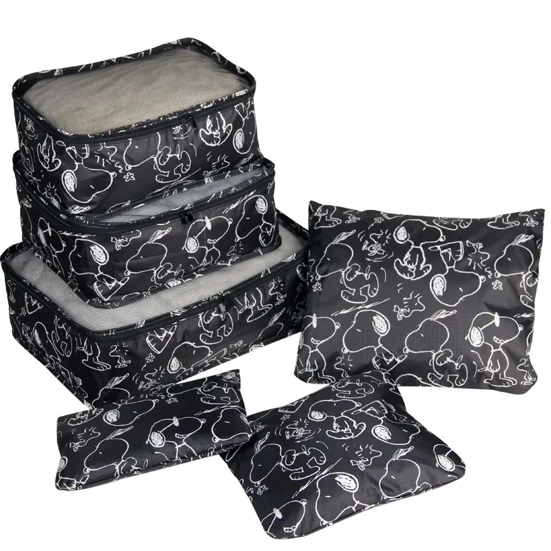 6pcs Snoopy Waterproof Travel Storage Bag Clothes cartoon Underwear sorting bag for travel luggage handbag
6pcs Snoopy Waterproof Travel Storage Bag Clothes cartoon Underwear sorting bag for travel luggage handbag