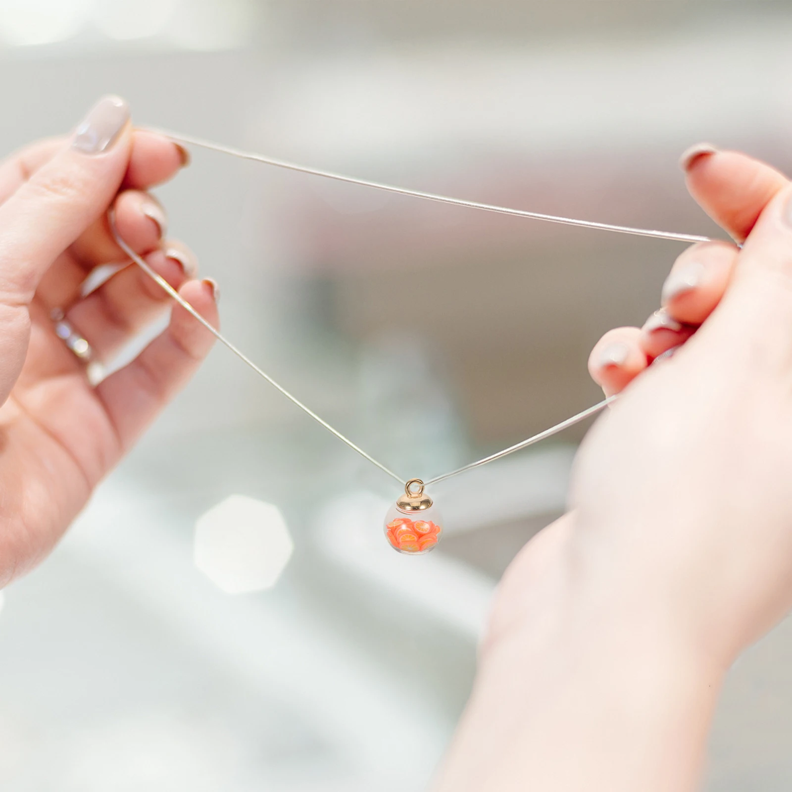 50 Pcs Jewelry Accessories Charm Pendants DIY Findings Glass Ball Decors Necklace Ornaments Earring Charms Earrings
50 Pcs Jewelry Accessories Charm Pendants DIY Findings Glass Ball Decors Necklace Ornaments Earring Charms Earrings