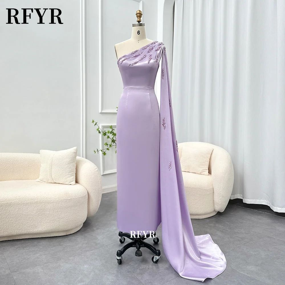 RFYR One Shoulder Evening Dress Straight Party Dresses for Women Beaded Long Satin Celebrity Dresses Pearls vestidos de fiesta
RFYR One Shoulder Evening Dress Straight Party Dresses for Women Beaded Long Satin Celebrity Dresses Pearls vestidos de fiesta