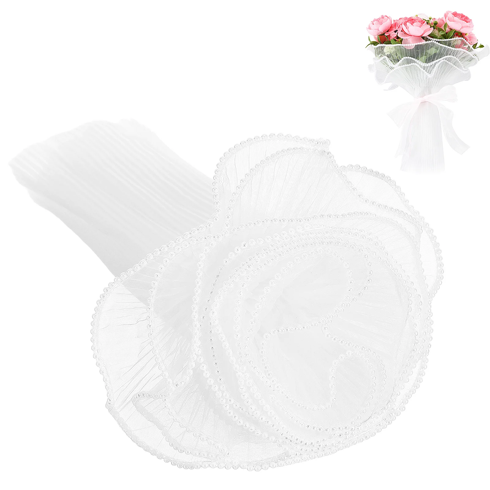Pearl Edge Bouquet Packaging Paper Yarn Floral Wrapping for Bouquets Accessories Flower
Pearl Edge Bouquet Packaging Paper Yarn Floral Wrapping for Bouquets Accessories Flower