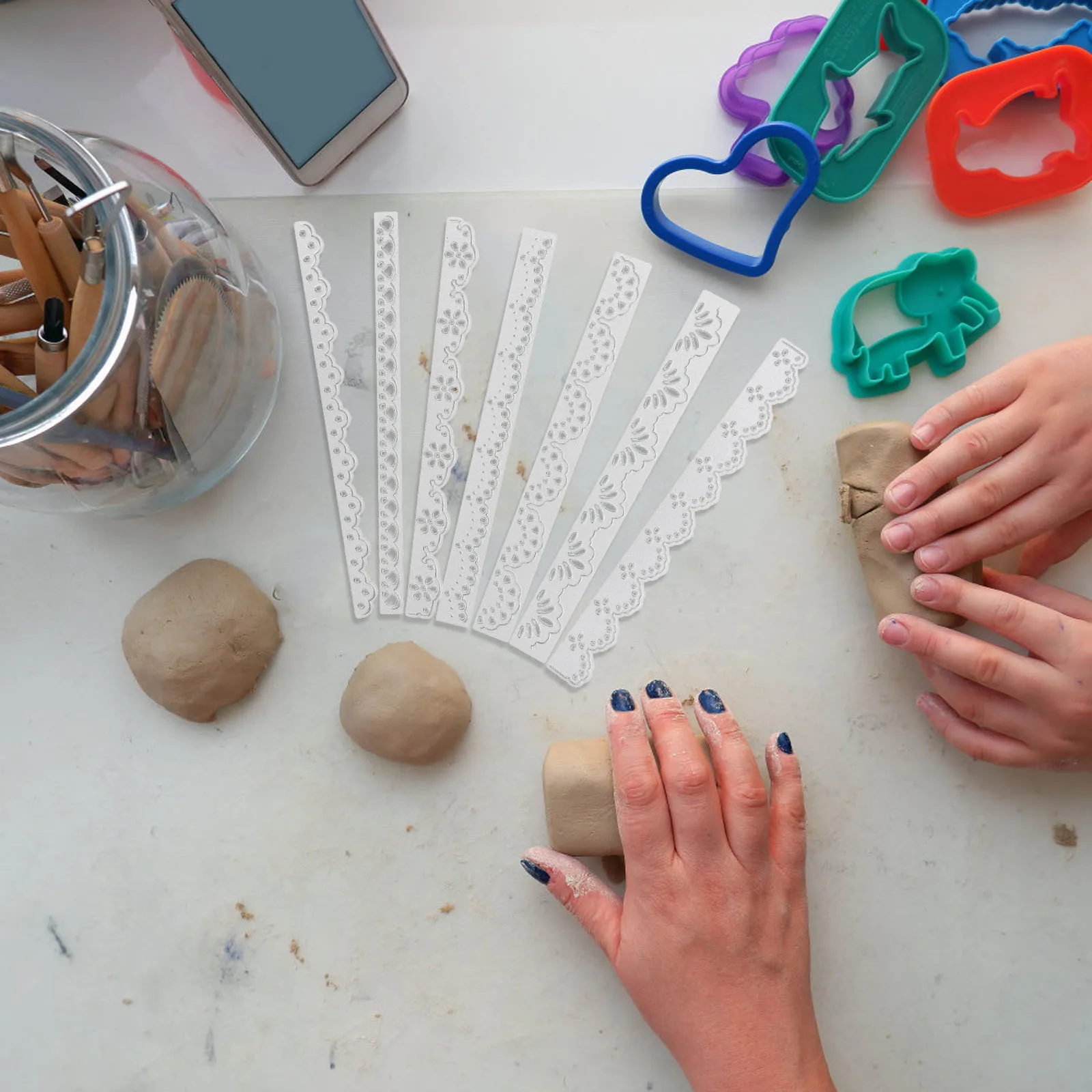 7Pcs Metal Cutting Die Carbon Steel Die Cut for DIY Scrapbooking Card Making Embossing Craft Supplies Cutting Dies
7Pcs Metal Cutting Die Carbon Steel Die Cut for DIY Scrapbooking Card Making Embossing Craft Supplies Cutting Dies