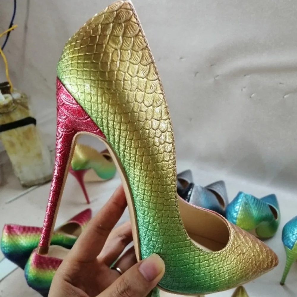 12cm High Heels,Women Pumps,Metallic Snake Pattern Sexy Party Shoes,Shallow Slip On,Pointed Toe,Red,Blue,Green,Black,Dropship
12cm High Heels,Women Pumps,Metallic Snake Pattern Sexy Party Shoes,Shallow Slip On,Pointed Toe,Red,Blue,Green,Black,Dropship