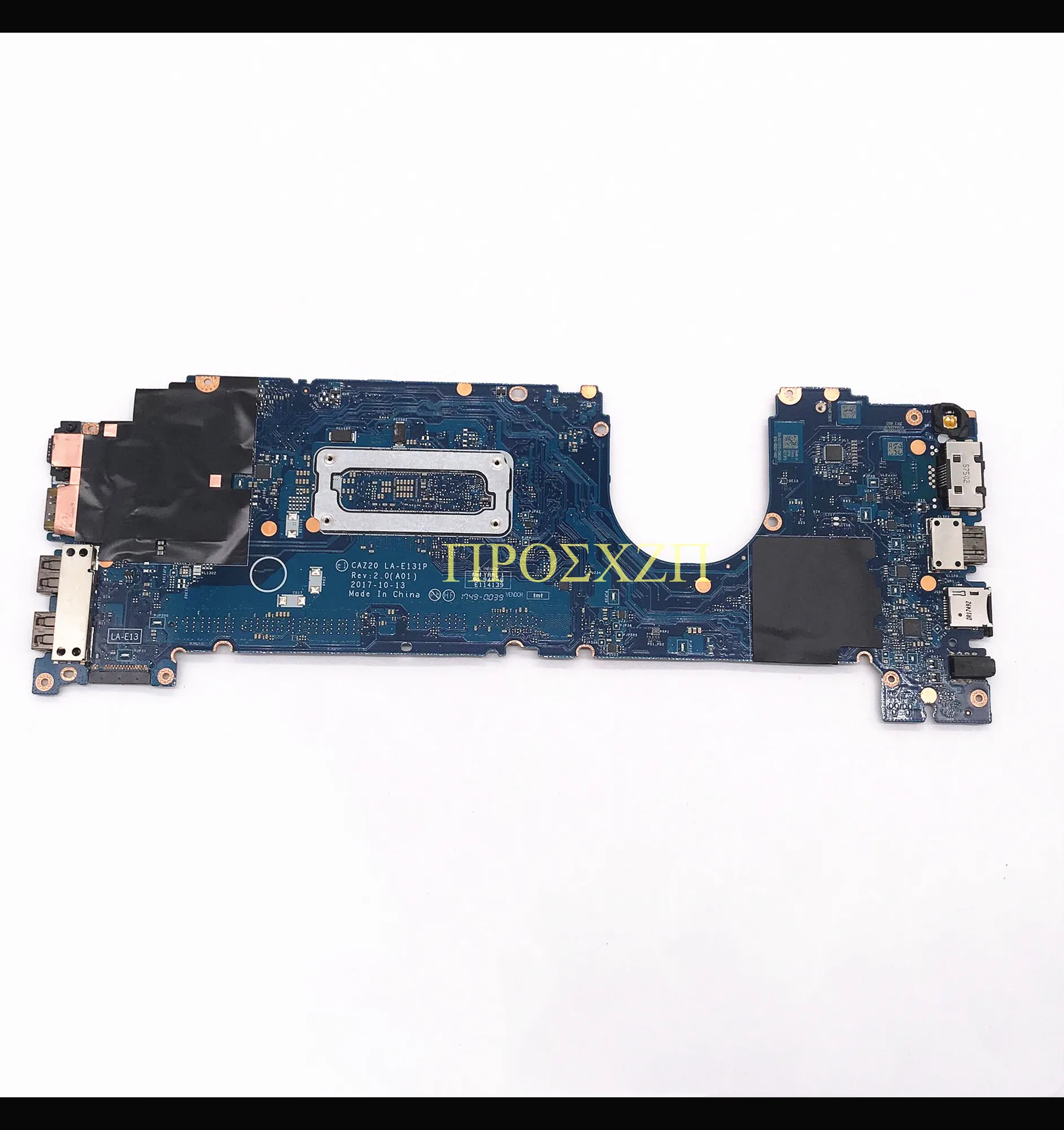CN-0CY3FD 0CY3FD CY3FD Высококачественная материнская плата для ноутбука Dell 7480, материнская плата LA-E131P с процессором SR340 I5-7300U, 100% работает хорошо
CN-0CY3FD 0CY3FD CY3FD Высококачественная материнская плата для ноутбука Dell 7480, материнская плата LA-E131P с процессором SR340 I5-7300U, 100% работает хорошо