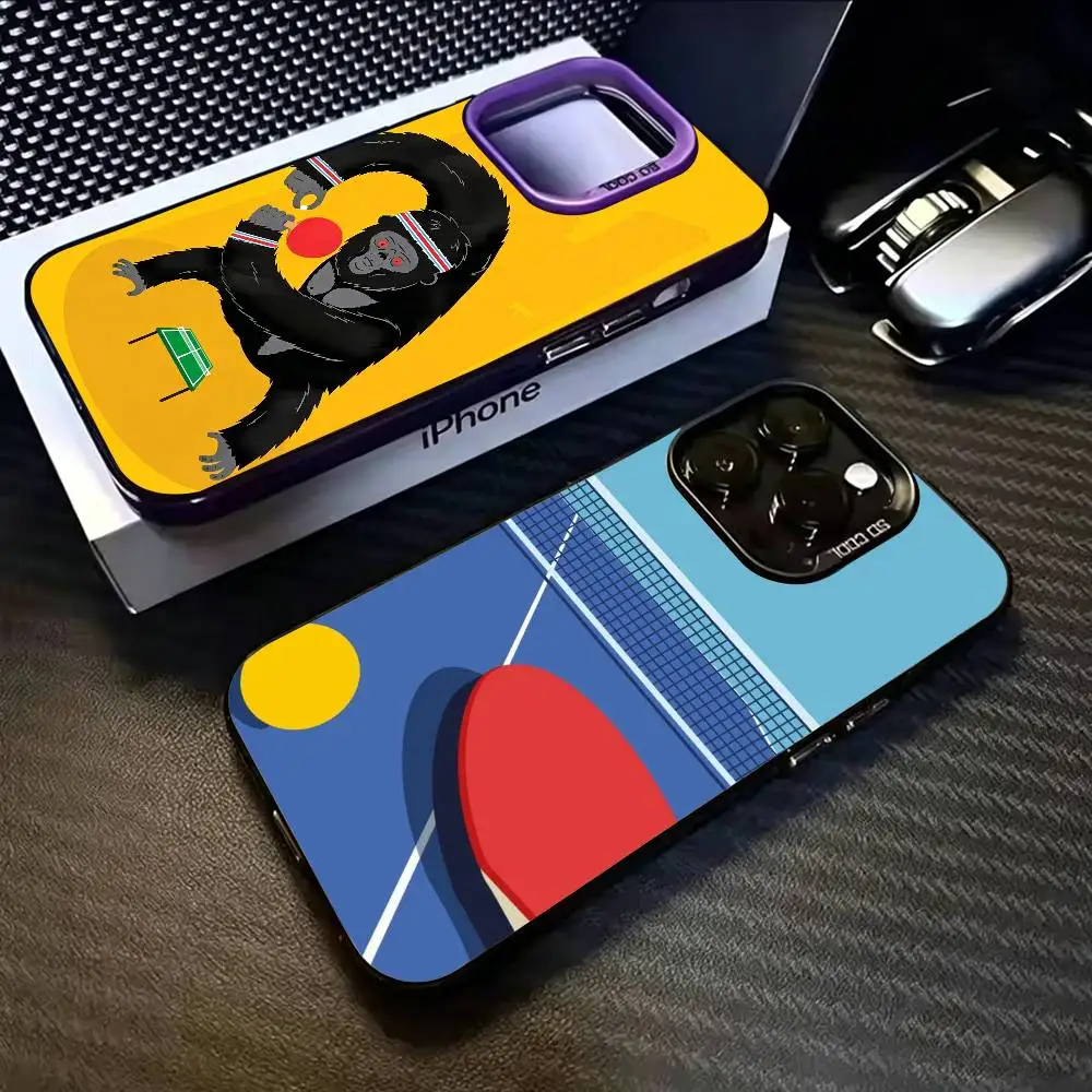 New Table Tennis Cartoon Phone Case For iPhone 17,16,15,14,13,12,11 Plus,Pro Max,XS,Colored Silver Plated Inside Cover
New Table Tennis Cartoon Phone Case For iPhone 17,16,15,14,13,12,11 Plus,Pro Max,XS,Colored Silver Plated Inside Cover