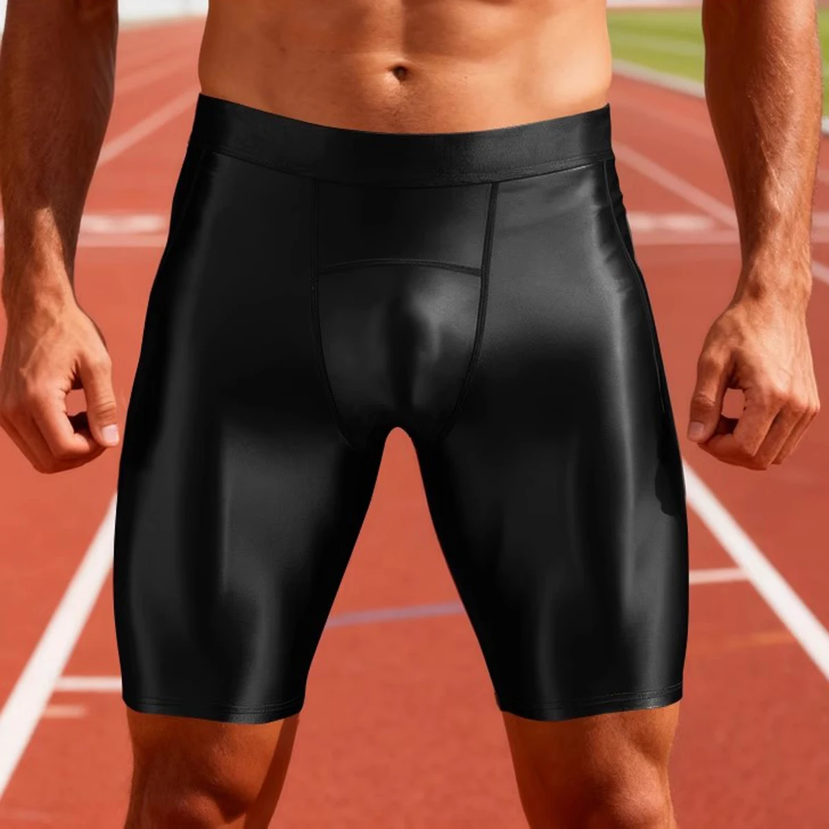 Мужские сексуальные маслянистые блестящие эластичные брюки из спандекса для бега, фитнеса, спортзала, спортивные штаны, быстросохнущие дышащие удобные плотные непрозрачные шорты, трусы
Мужские сексуальные маслянистые блестящие эластичные брюки из спандекса для бега, фитнеса, спортзала, спортивные штаны, быстросохнущие дышащие удобные плотные непрозрачные шорты, трусы