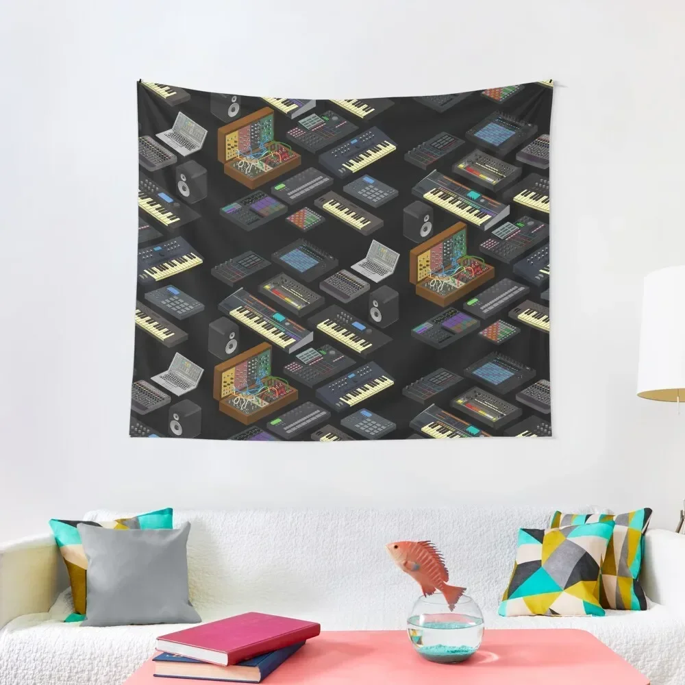 Synthesizers for Electronic Music Producer Tapestry Bed Room Decoration Room Decore Aesthetic Tapestry
Synthesizers for Electronic Music Producer Tapestry Bed Room Decoration Room Decore Aesthetic Tapestry