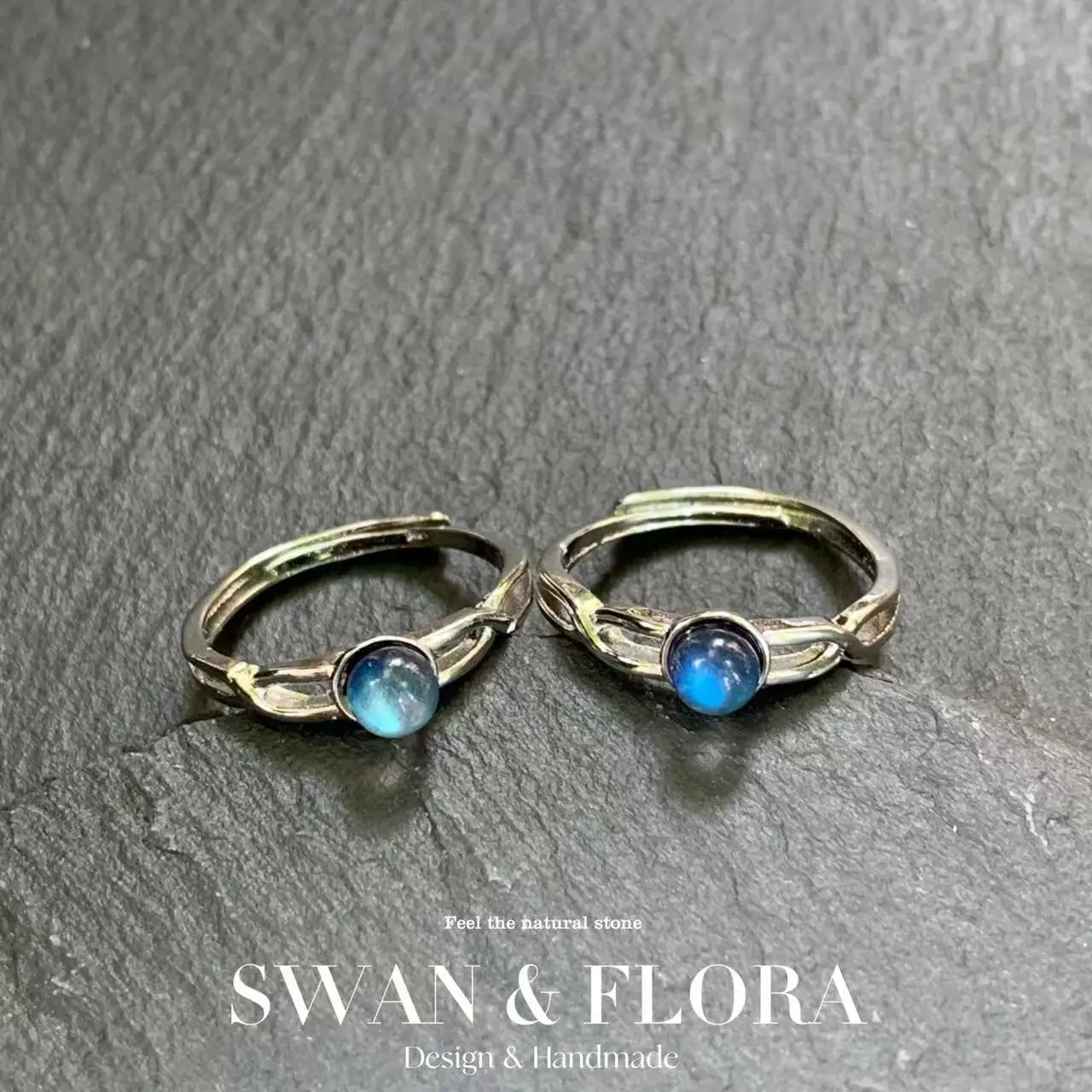 MM Natural labradorite Moonstone Ring Adjustable Female Simple Ring Jewelry for Women Gift Wholesale High Quality Vintage Fine
MM Natural labradorite Moonstone Ring Adjustable Female Simple Ring Jewelry for Women Gift Wholesale High Quality Vintage Fine