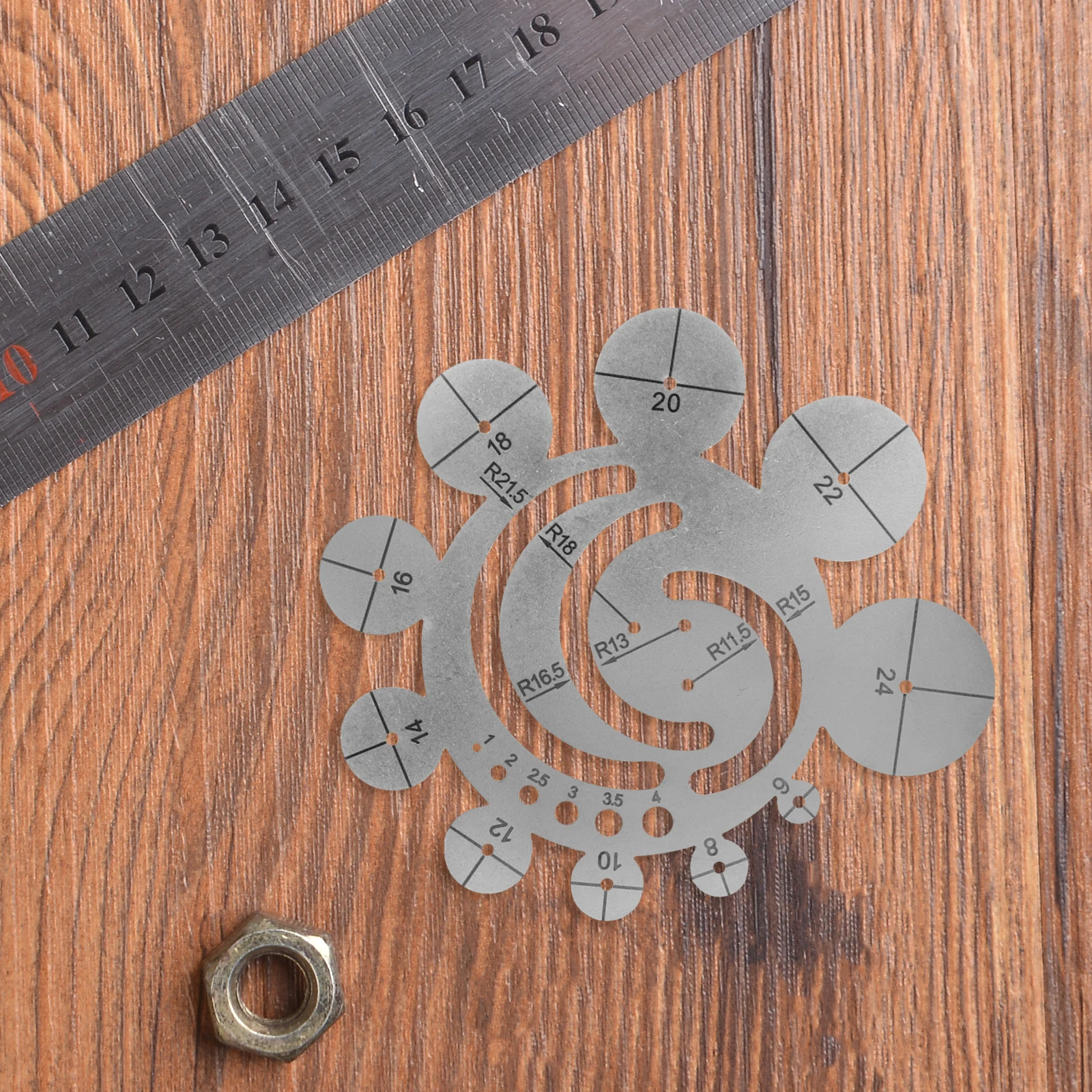 Accurate Scale Markings Leather Crafting Tools Metal Template For Clean And Accurate Results In Leather Making Projects
Accurate Scale Markings Leather Crafting Tools Metal Template For Clean And Accurate Results In Leather Making Projects