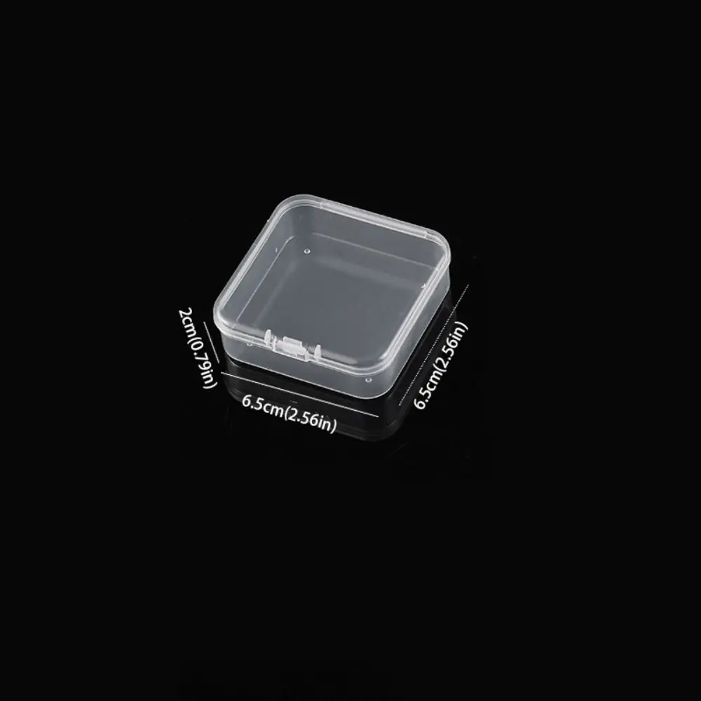 New PP Square Storage Box Multi Sizes Transparent Earring Storage Container Dustproof Ring Storage Box
New PP Square Storage Box Multi Sizes Transparent Earring Storage Container Dustproof Ring Storage Box