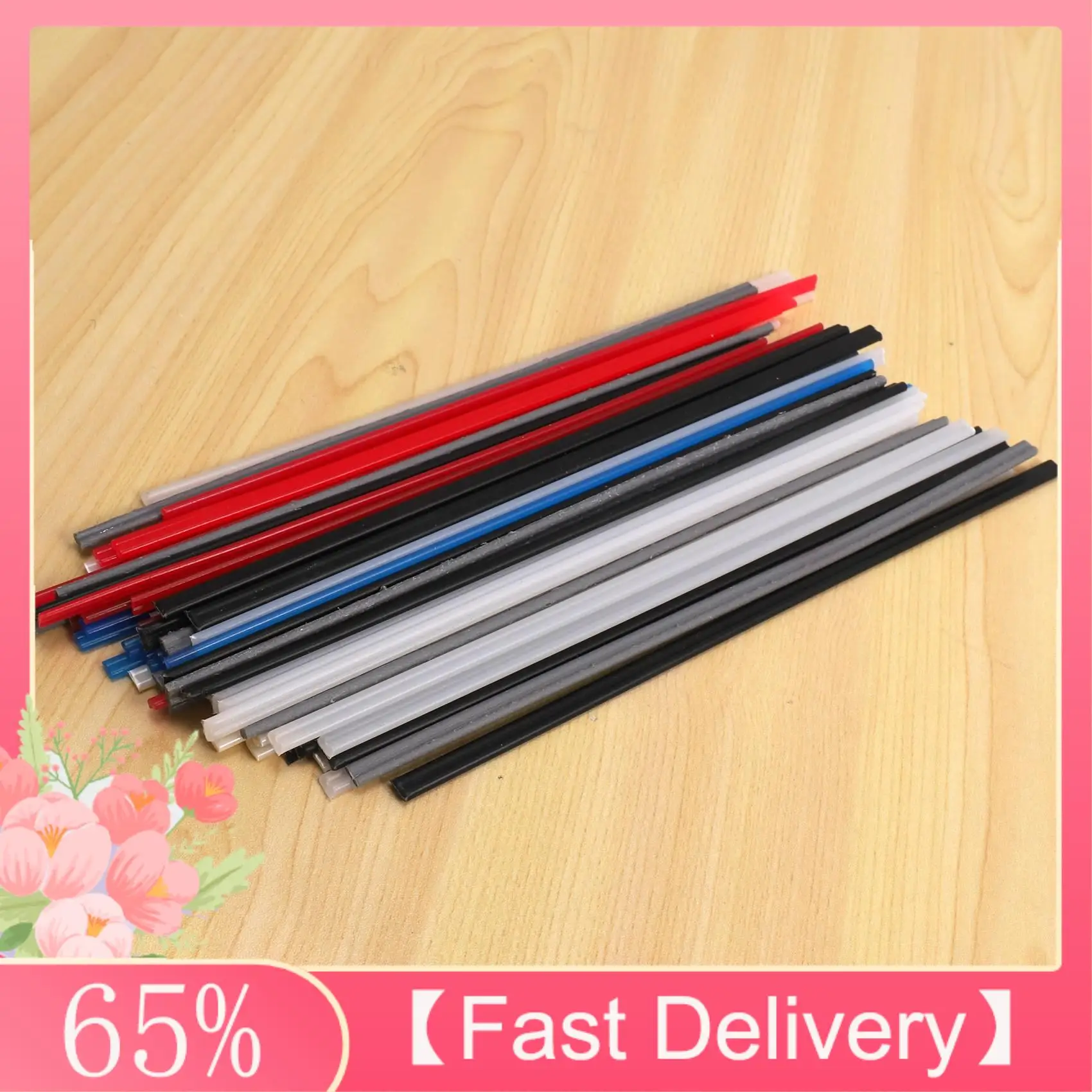 ~Latest Model 60 Pcs Plastic Welding Rod-PP/PVC/ABS/Plastic Welding Rod Kit, Suitable For Car Bumper Plastic Repair
~Latest Model 60 Pcs Plastic Welding Rod-PP/PVC/ABS/Plastic Welding Rod Kit, Suitable For Car Bumper Plastic Repair