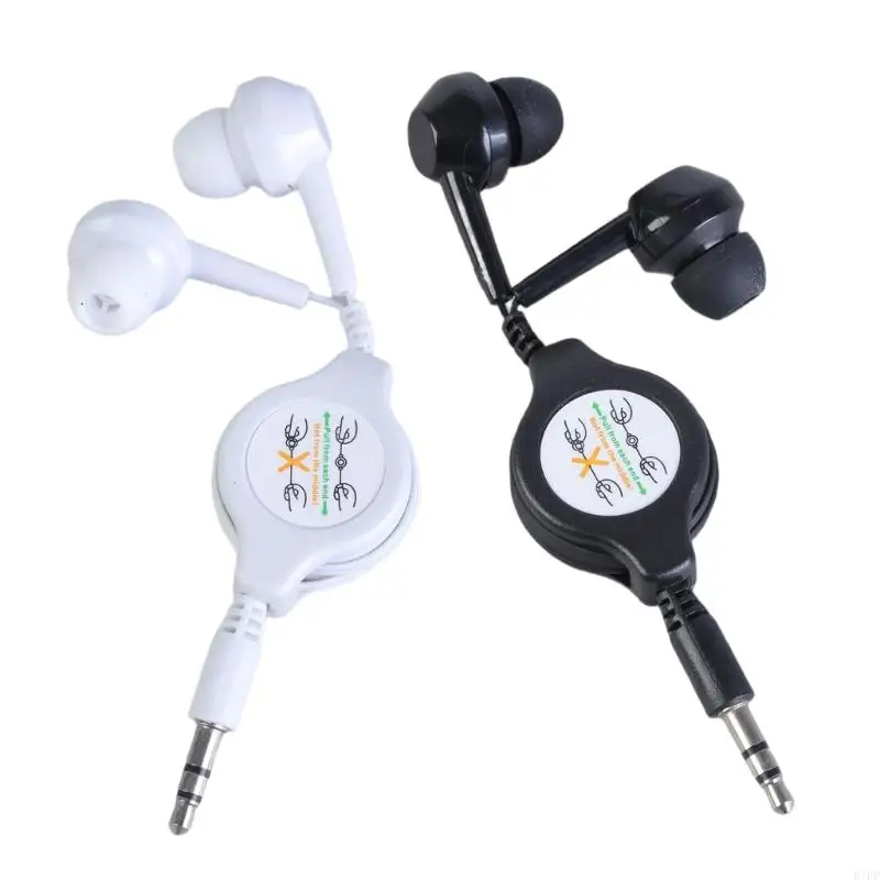 E1PF Portable 3.5mm Retractable Cable In-Ear Earphone Carry Headset Extendable Wire Earphone Straight Insert for MP3 MP4
E1PF Portable 3.5mm Retractable Cable In-Ear Earphone Carry Headset Extendable Wire Earphone Straight Insert for MP3 MP4