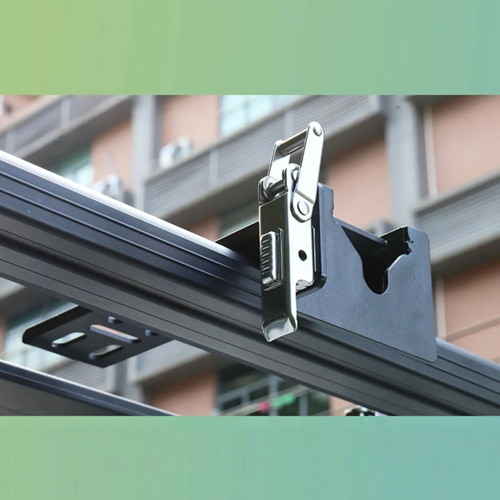 Universal Awning Mounting Bracket Steel Quick Release Awning Brackets Kit Roof Rack Side Canopy Fix for Camping
Universal Awning Mounting Bracket Steel Quick Release Awning Brackets Kit Roof Rack Side Canopy Fix for Camping