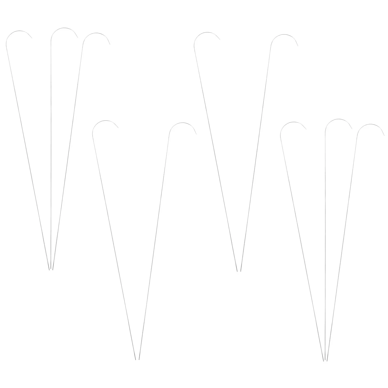 10Pcs Easy Grip Opening Curved Beading Needles Zinc Alloy Bead Threader Tool for Fast Stringing Jewelry Making DIY Craft
10Pcs Easy Grip Opening Curved Beading Needles Zinc Alloy Bead Threader Tool for Fast Stringing Jewelry Making DIY Craft