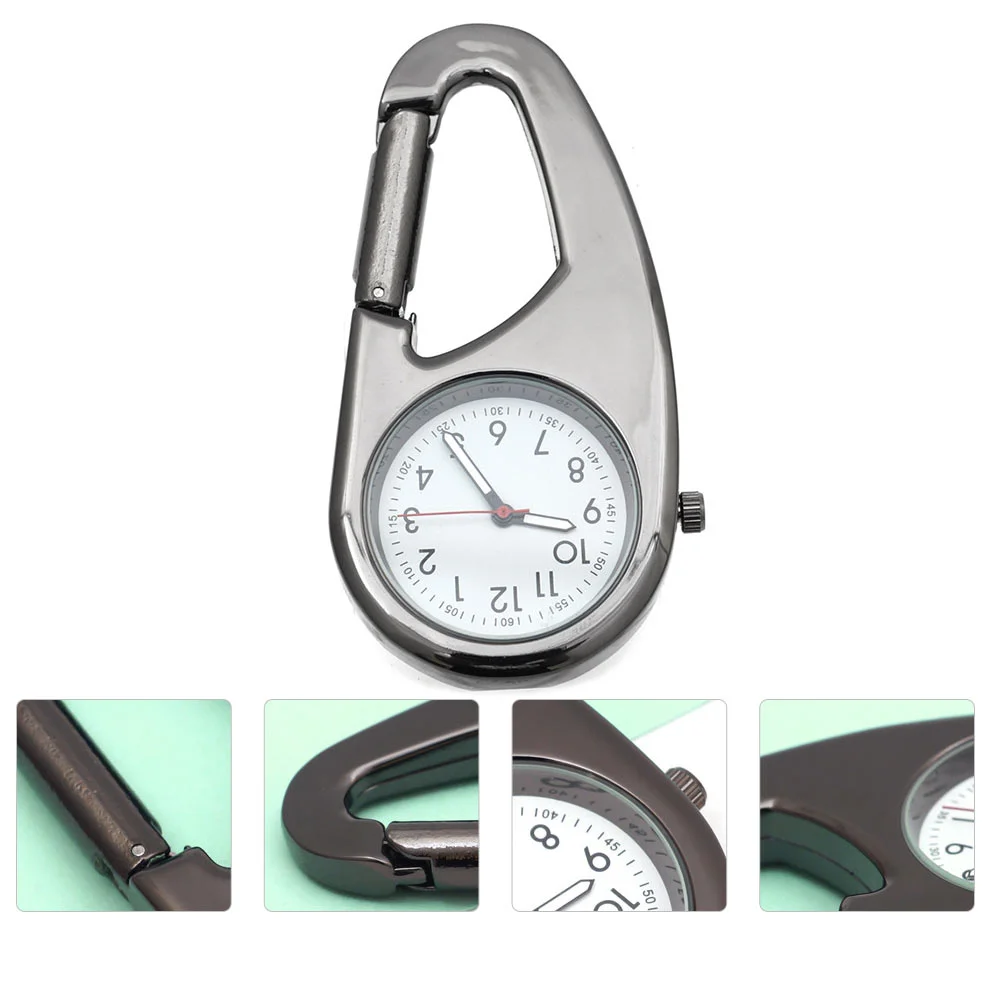 Watches Luminous Carabiner Mountaineering for Adults Portable Camping Backpacker Silver Nurse
Watches Luminous Carabiner Mountaineering for Adults Portable Camping Backpacker Silver Nurse