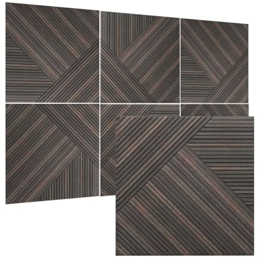 Acoustic Wall Panels for home office and studio use premium foam material natural wood color self-adhesive 3D UV printed textur
Acoustic Wall Panels for home office and studio use premium foam material natural wood color self-adhesive 3D UV printed textur