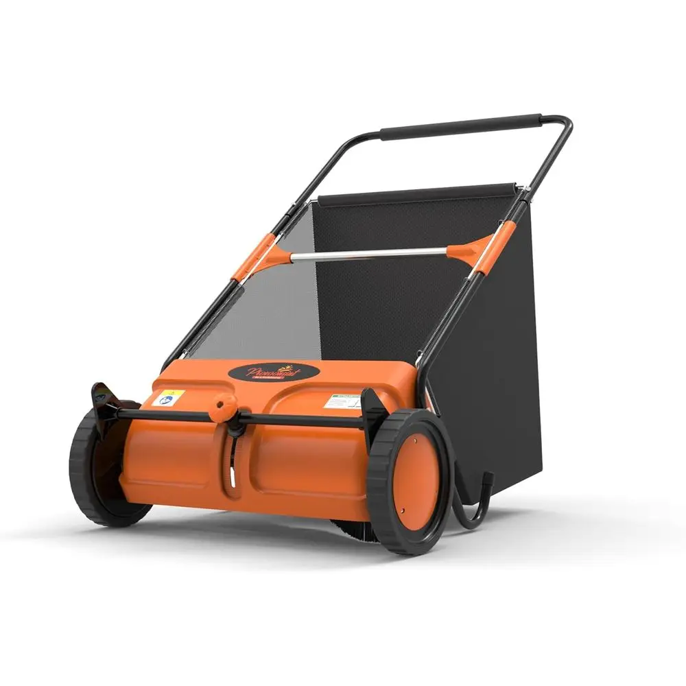 21-Inch Push Lawn Sweeper, Quick Dump & Dustproo Yard Sweeper or Leaves and Grass, Adjustable Height with Large Hopper Bag
21-Inch Push Lawn Sweeper, Quick Dump & Dustproo Yard Sweeper or Leaves and Grass, Adjustable Height with Large Hopper Bag