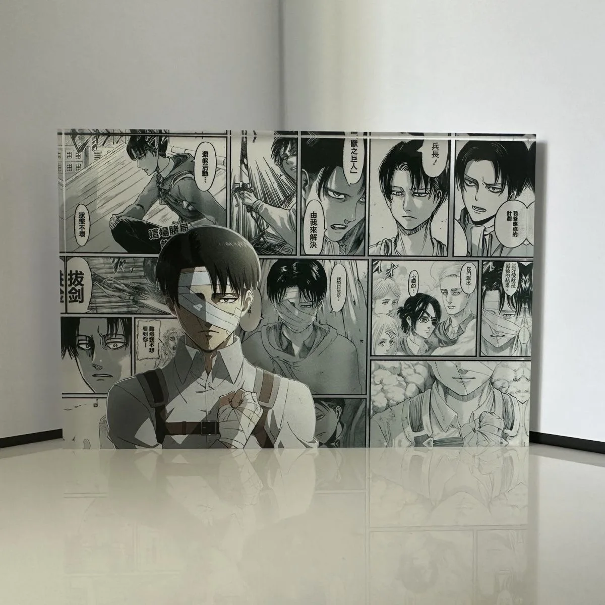 Anime Attack on Titan Levi Ackerman Erwin Smith Cosplay Acrylic Card Brick Cartoon High Transmittance Crystal Bricks Xmas Gift
Anime Attack on Titan Levi Ackerman Erwin Smith Cosplay Acrylic Card Brick Cartoon High Transmittance Crystal Bricks Xmas Gift