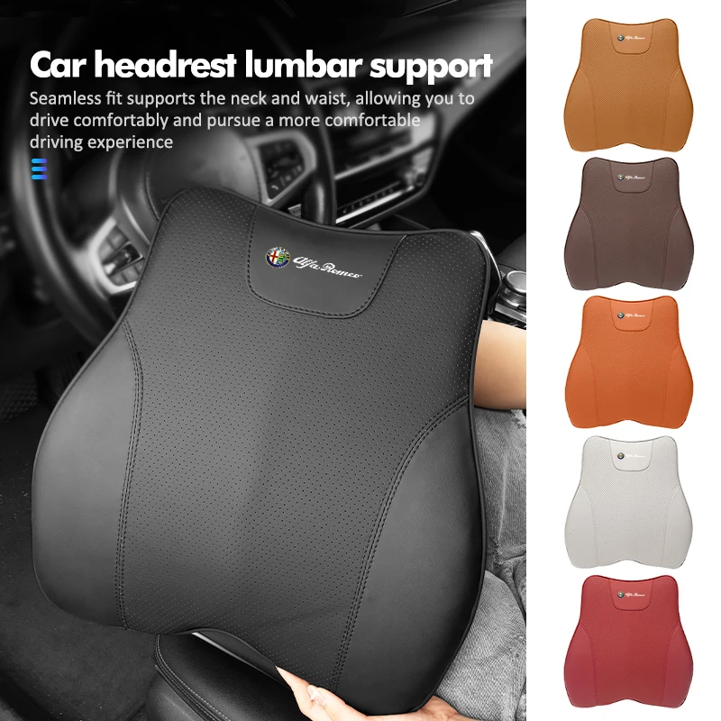 2026 Hot Sticker Four Season Car Seat Neck Anti-slip Support Pad Lumbar Protector Mat For Alfa Romeo Giulia 147 Mito 156 159 166
2026 Hot Sticker Four Season Car Seat Neck Anti-slip Support Pad Lumbar Protector Mat For Alfa Romeo Giulia 147 Mito 156 159 166