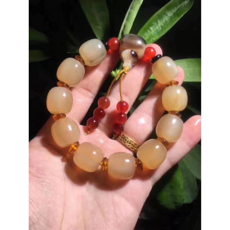 Natural Authentic Bead 16mm Straight Barrel Beads Men's Ethnic Style Tibetan Yak Horn Bracelet
Natural Authentic Bead 16mm Straight Barrel Beads Men's Ethnic Style Tibetan Yak Horn Bracelet