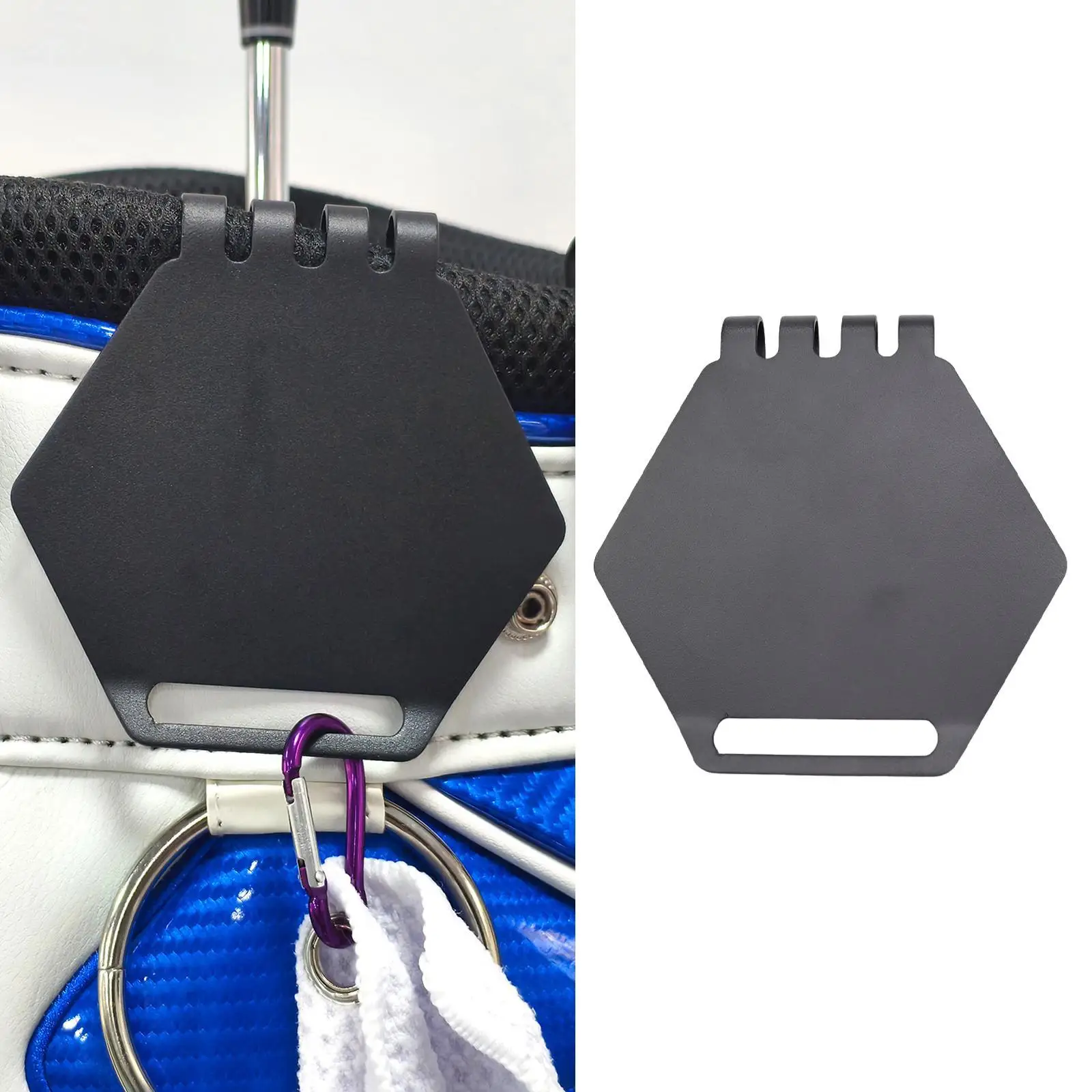 Golf Bag Landing Pad, Golf Bag Organizer, Quick and Easy Access Metal Bag Clip for Rangefinder
Golf Bag Landing Pad, Golf Bag Organizer, Quick and Easy Access Metal Bag Clip for Rangefinder