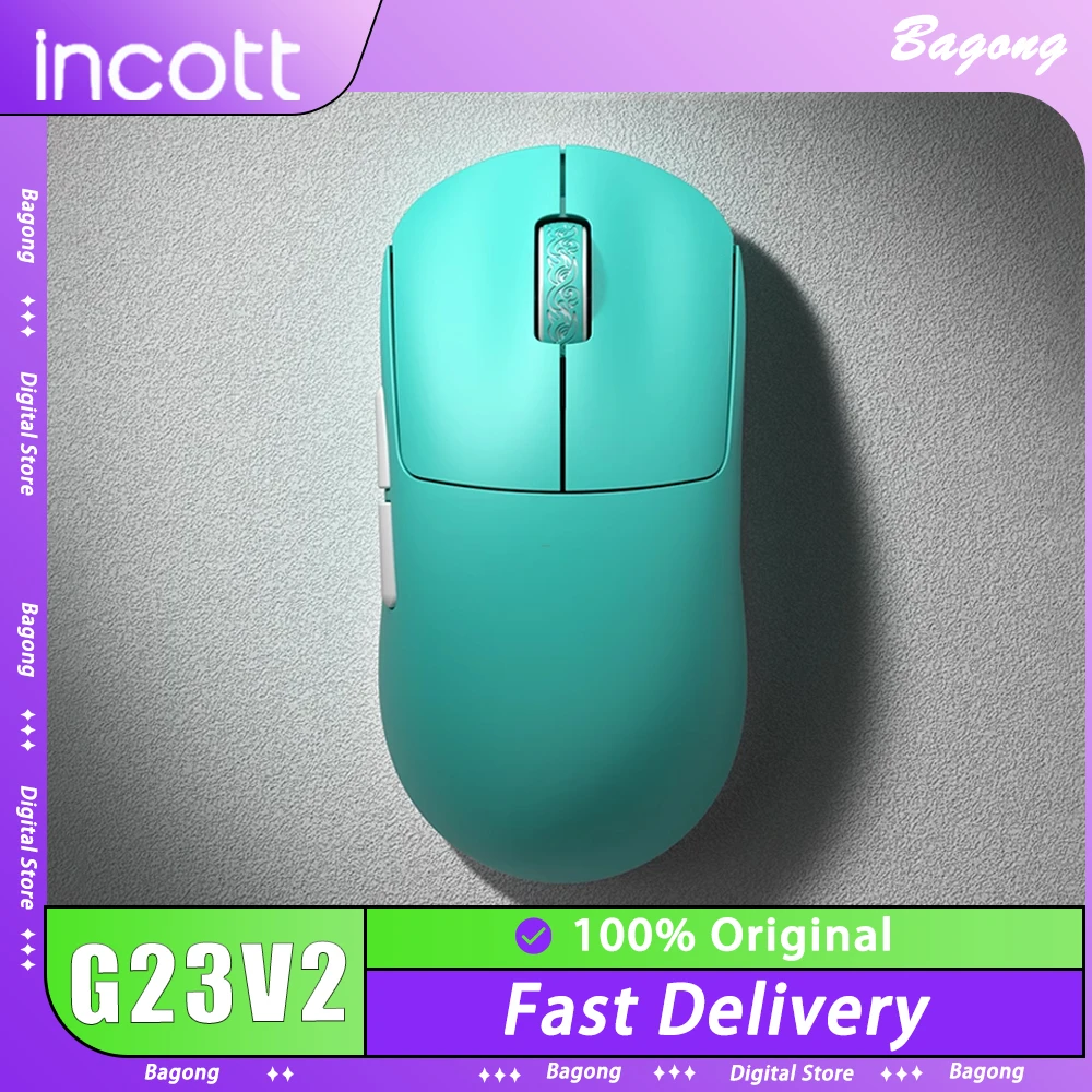 Беспроводная мышь Incott G23V2 8K PAW3395 2,4G, трехрежимная игровая мышь, 47 г, легкая прокладка, эргономичный аксессуар для ПК, геймера, подарок
Беспроводная мышь Incott G23V2 8K PAW3395 2,4G, трехрежимная игровая мышь, 47 г, легкая прокладка, эргономичный аксессуар для ПК, геймера, подарок