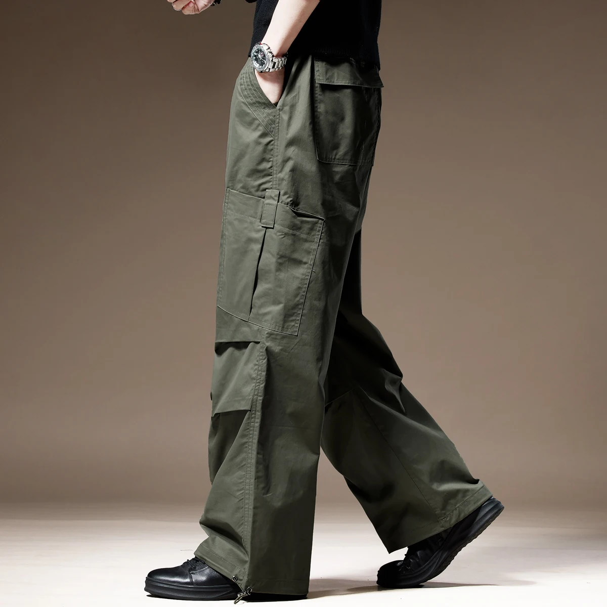 High-End American Retro Paratrooper Pants Men's Spring Autumn Loose Straight Wide Leg Versatile Casual Trousers
High-End American Retro Paratrooper Pants Men's Spring Autumn Loose Straight Wide Leg Versatile Casual Trousers