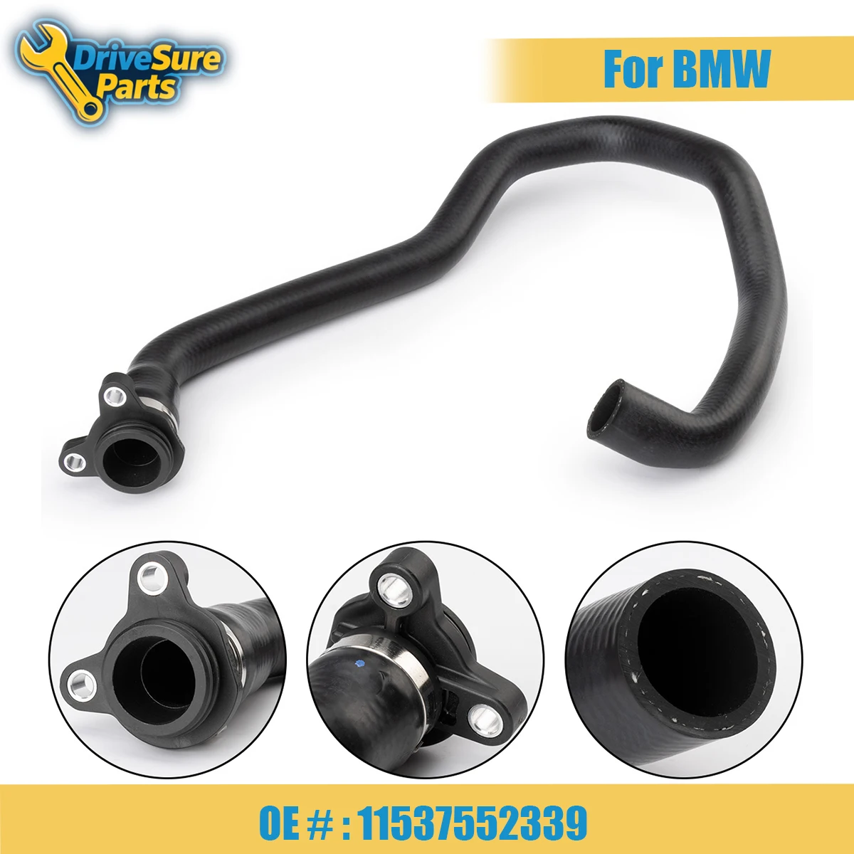 Rubber Hose Radiator Hose 11537552339 Automotive Supplies Auto For BMW X3 2.5 si 3.0 si 2007 2008 2009 2010 Car Accessories
Rubber Hose Radiator Hose 11537552339 Automotive Supplies Auto For BMW X3 2.5 si 3.0 si 2007 2008 2009 2010 Car Accessories