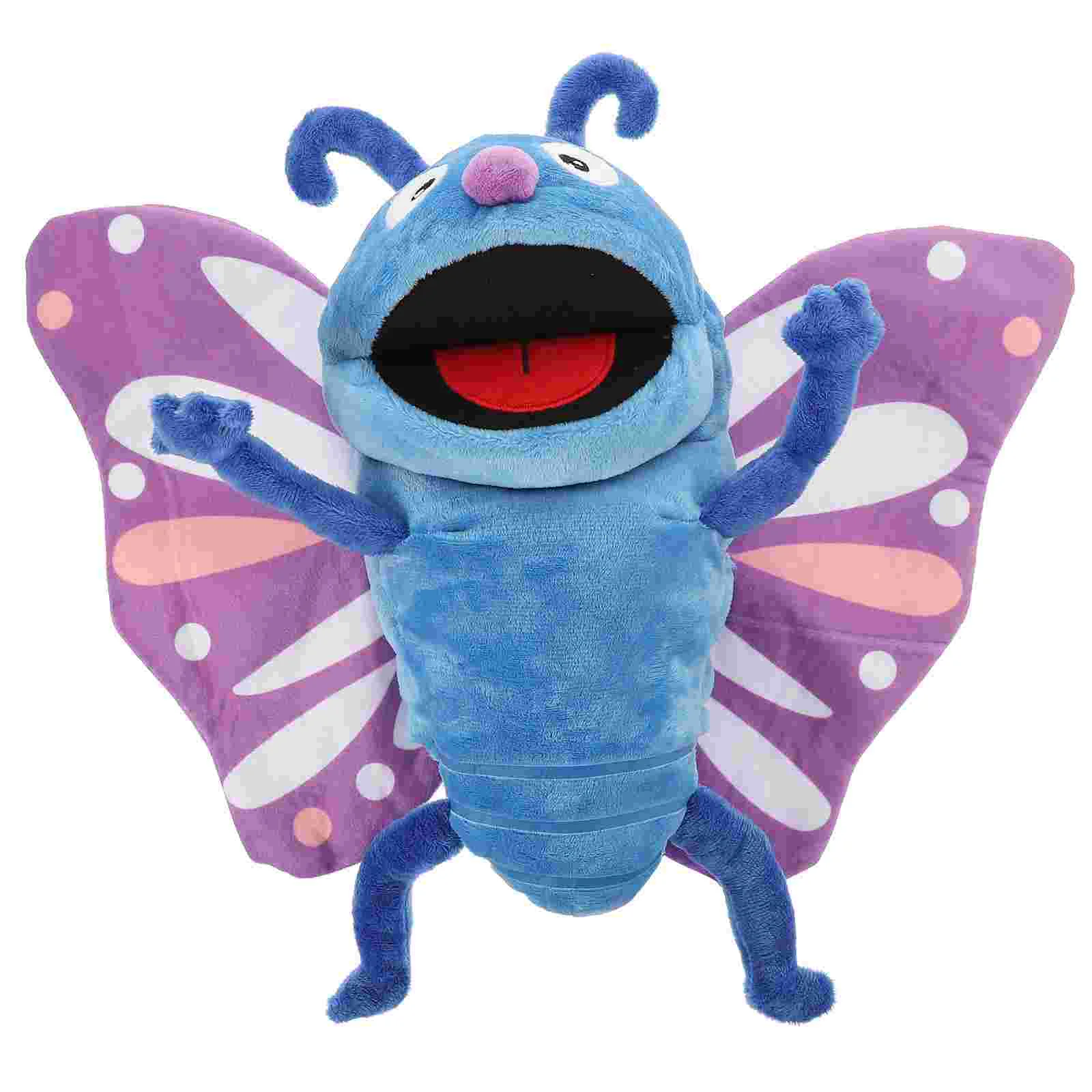 Butterfly Hand Puppet Cartoon Animals Bird Toys Interactive Puppets Stuffed Insect For Story Telling Plush
Butterfly Hand Puppet Cartoon Animals Bird Toys Interactive Puppets Stuffed Insect For Story Telling Plush