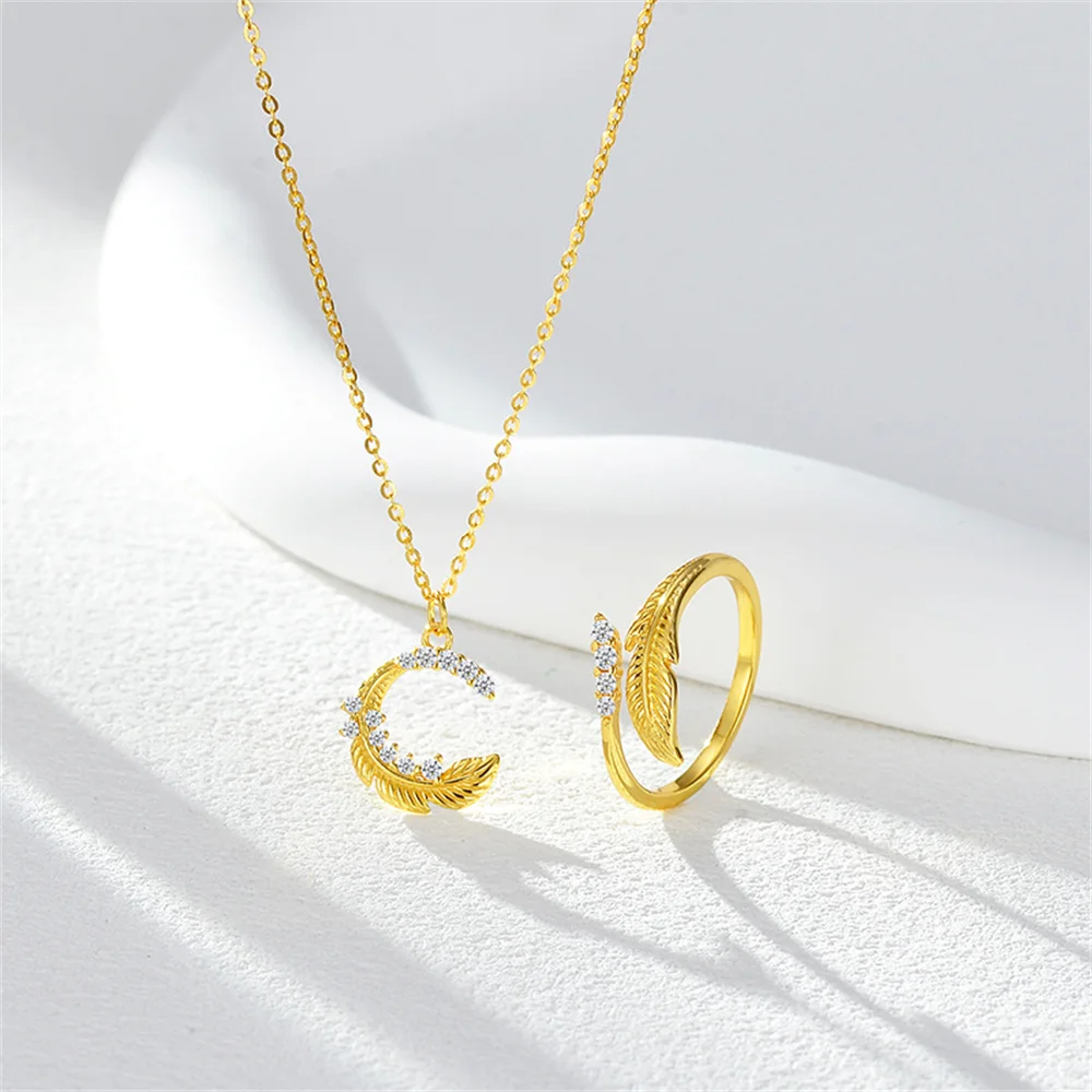 Korean S925 Necklace - Wing Pendant, Niche High-end Zircon, Women's Collar
Korean S925 Necklace - Wing Pendant, Niche High-end Zircon, Women's Collar