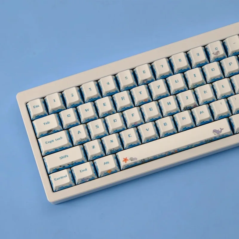 Deep Sea Party Keycap Set PBT Cherry Profile Custom Marine Animal Patterns Design Point Mechanical Keyboard Keycaps Accessory
Deep Sea Party Keycap Set PBT Cherry Profile Custom Marine Animal Patterns Design Point Mechanical Keyboard Keycaps Accessory