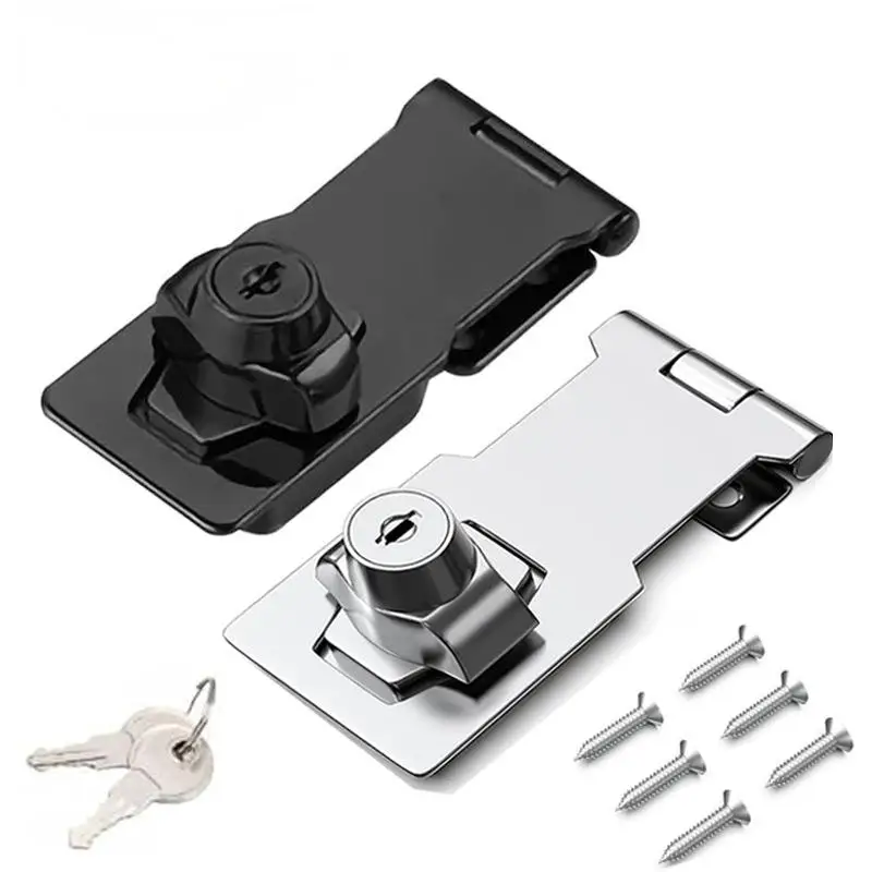 Stainless steel anti-theft lock buckle with lock buckle old-fashioned thickened key lock plate folding box lock buckle
Stainless steel anti-theft lock buckle with lock buckle old-fashioned thickened key lock plate folding box lock buckle