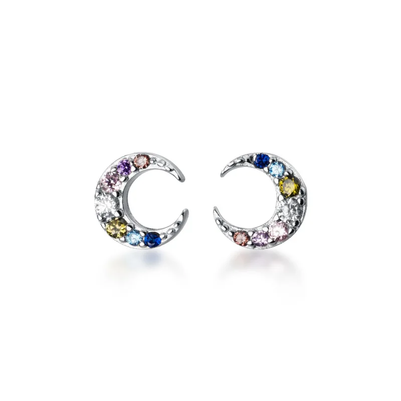 INZATT Real 925 Sterling Silver Colored Zircon Moon Mini Stud Earrings for Women Classic Fine Jewelry Light Luxury Accessories
INZATT Real 925 Sterling Silver Colored Zircon Moon Mini Stud Earrings for Women Classic Fine Jewelry Light Luxury Accessories