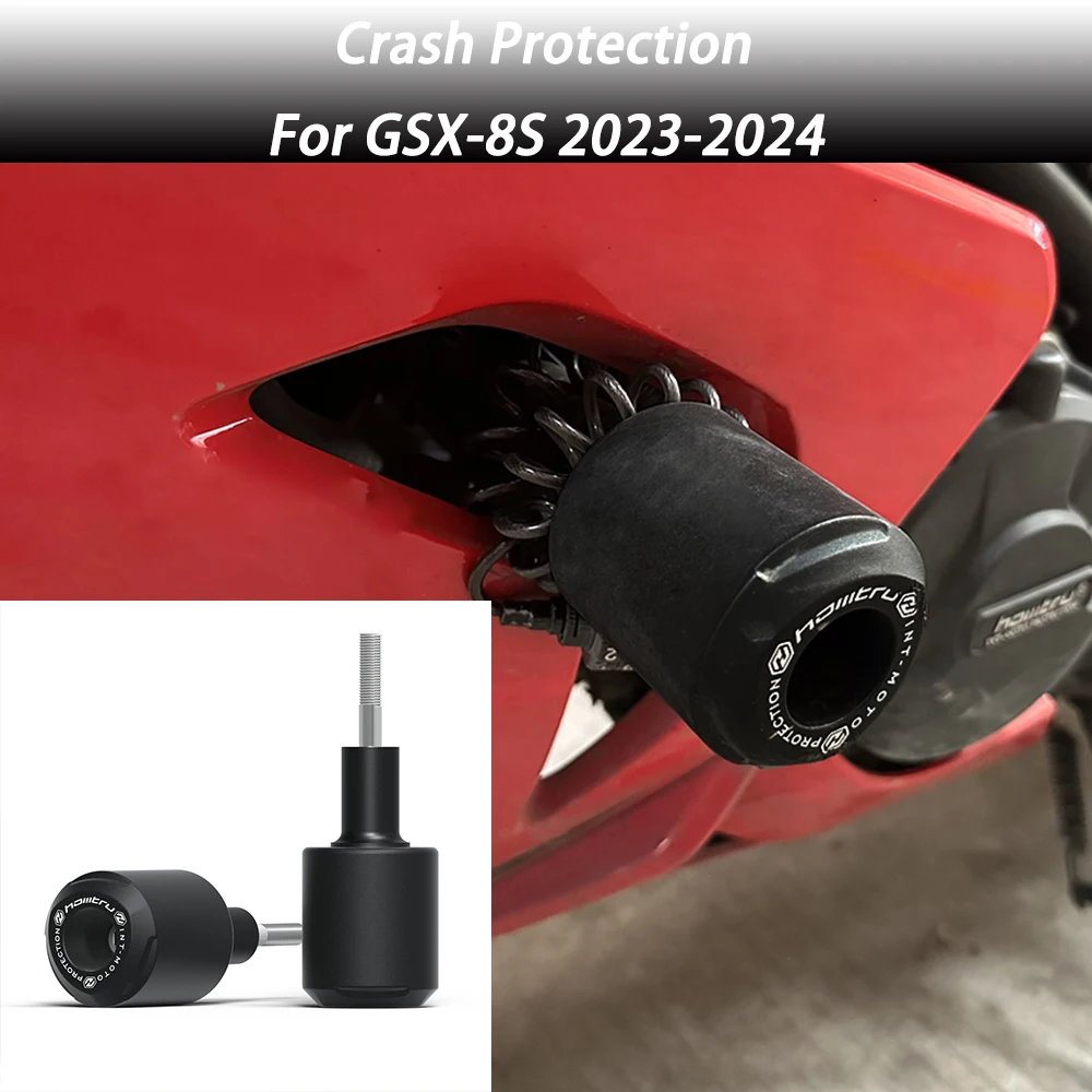 Motorcycle Frame Slider Protector Anti Falling Rod Crash Frame Slider Protect Fit for Suzuki GSX-8S GSX8S 2023-2024
Motorcycle Frame Slider Protector Anti Falling Rod Crash Frame Slider Protect Fit for Suzuki GSX-8S GSX8S 2023-2024