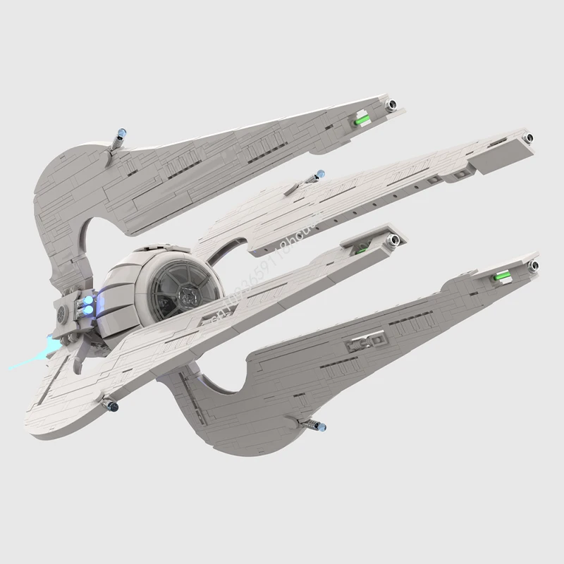 1296 шт. MOC Nssis-Class Clawcraft Chiss Ascendancy Starfighter Minifig Scale Star Battle Building Blocks Рождественская игрушка в подарок
1296 шт. MOC Nssis-Class Clawcraft Chiss Ascendancy Starfighter Minifig Scale Star Battle Building Blocks Рождественская игрушка в подарок