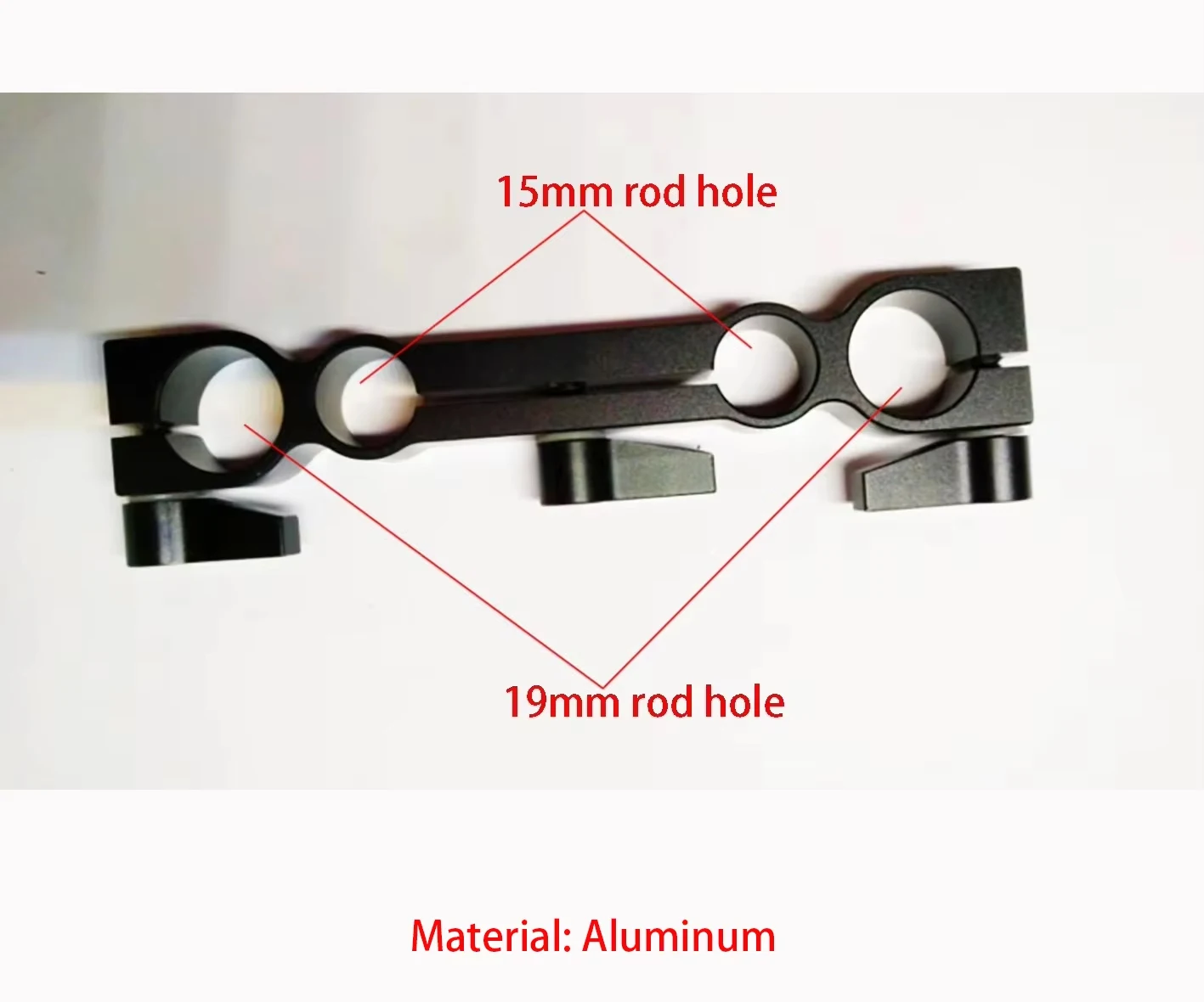 19mm 15mm Rod Clamp Adapter fr Studio Support Rail DSLR Rig Follow Focus Camera, 19mm to 15mm rod clamp
19mm 15mm Rod Clamp Adapter fr Studio Support Rail DSLR Rig Follow Focus Camera, 19mm to 15mm rod clamp