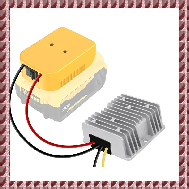 A95G Step Down Converter Aadpter For Dewalt 18V20vbattery DC Voltage Regulator With Upgraded Low Voltage Protection And Switch
A95G Step Down Converter Aadpter For Dewalt 18V20vbattery DC Voltage Regulator With Upgraded Low Voltage Protection And Switch
