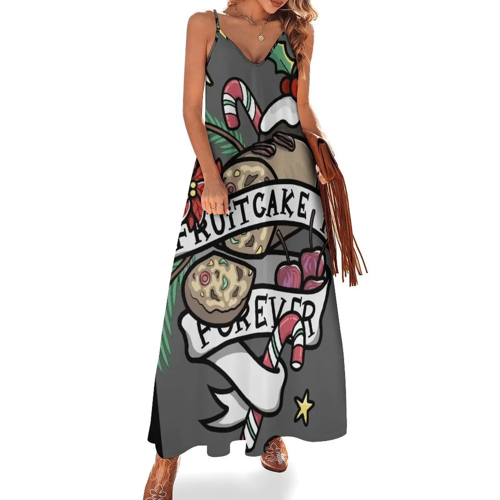 Fruitcake is Forever Sleeveless Dress Woman dresses Dress woman summer dress women 2025 Long woman
Fruitcake is Forever Sleeveless Dress Woman dresses Dress woman summer dress women 2025 Long woman