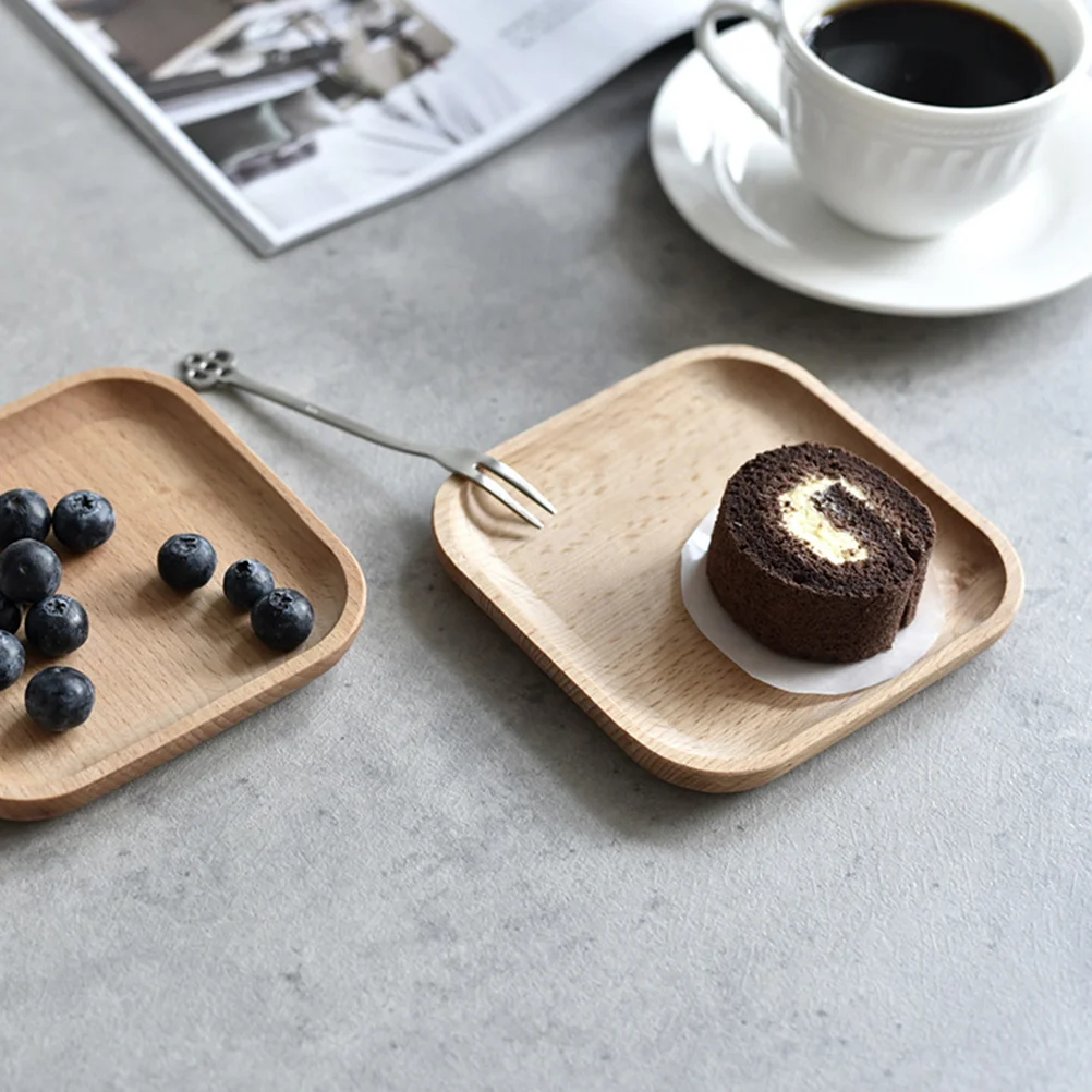 Wooden Appetizer Plates Square Shape Reusable Tray Serving Platter for Salad Food Parties Sweet Dessert Tray Kitchen
Wooden Appetizer Plates Square Shape Reusable Tray Serving Platter for Salad Food Parties Sweet Dessert Tray Kitchen