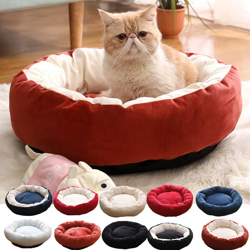 1PC 40/50/60cm Round Pet Bed for Large Dog Bed Super Soft Cat Bed Dog House forMedium Dog House Winter Warm Sleeping cama perros
1PC 40/50/60cm Round Pet Bed for Large Dog Bed Super Soft Cat Bed Dog House forMedium Dog House Winter Warm Sleeping cama perros