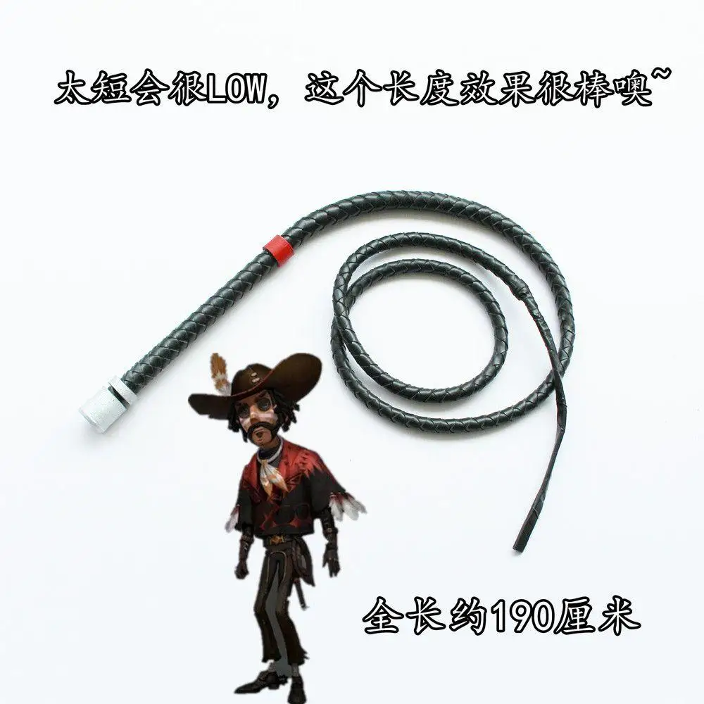 Game Identity V Kevin Alonso Cowboy Leather Whip Weapon Cosplay Props Halloween Carnival Cosplay Party Props Accessories
Game Identity V Kevin Alonso Cowboy Leather Whip Weapon Cosplay Props Halloween Carnival Cosplay Party Props Accessories