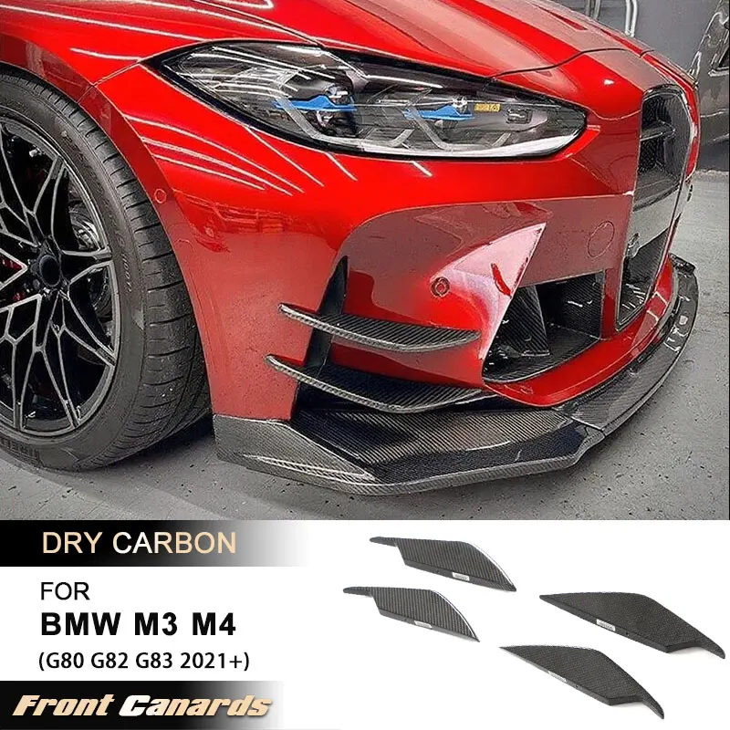 Car Front Bumper Canards Trims for BMW G80 M3 G82 G83 M4 2021+ Racing Front Canards Fins Splitters Body Kits Dry Carbon Fiber
Car Front Bumper Canards Trims for BMW G80 M3 G82 G83 M4 2021+ Racing Front Canards Fins Splitters Body Kits Dry Carbon Fiber