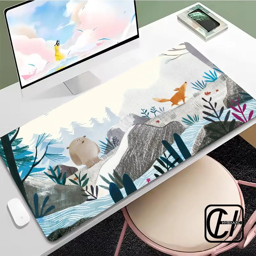 Winter In The Picture Book Style Forest Mouse Pad large keyboard mouse desk pad non-slip rubber gaming mouse pad laptop mousepad
Winter In The Picture Book Style Forest Mouse Pad large keyboard mouse desk pad non-slip rubber gaming mouse pad laptop mousepad