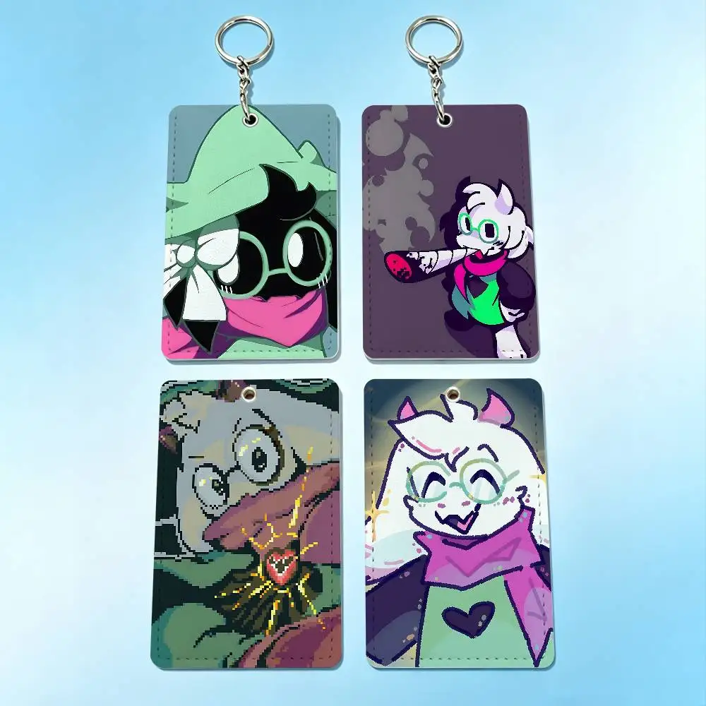 Hot Game D-Deltarune Ralsei Card Holder Men And Womenn Universal Antirust Keychain Learther Access Drop Key Tag Ring
Hot Game D-Deltarune Ralsei Card Holder Men And Womenn Universal Antirust Keychain Learther Access Drop Key Tag Ring