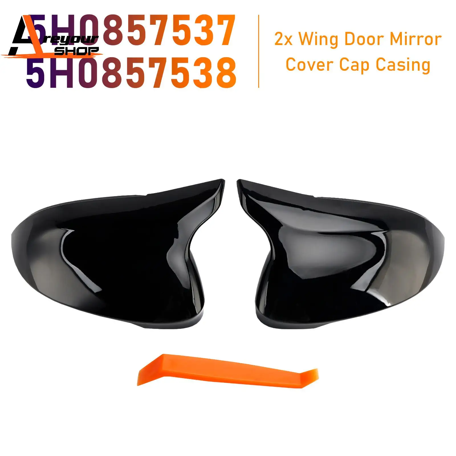 Areyourshop 2x Накладки на зеркала заднего вида для VW Golf MK8 2020+ 5H0857537 5H0857538
Areyourshop 2x Накладки на зеркала заднего вида для VW Golf MK8 2020+ 5H0857537 5H0857538