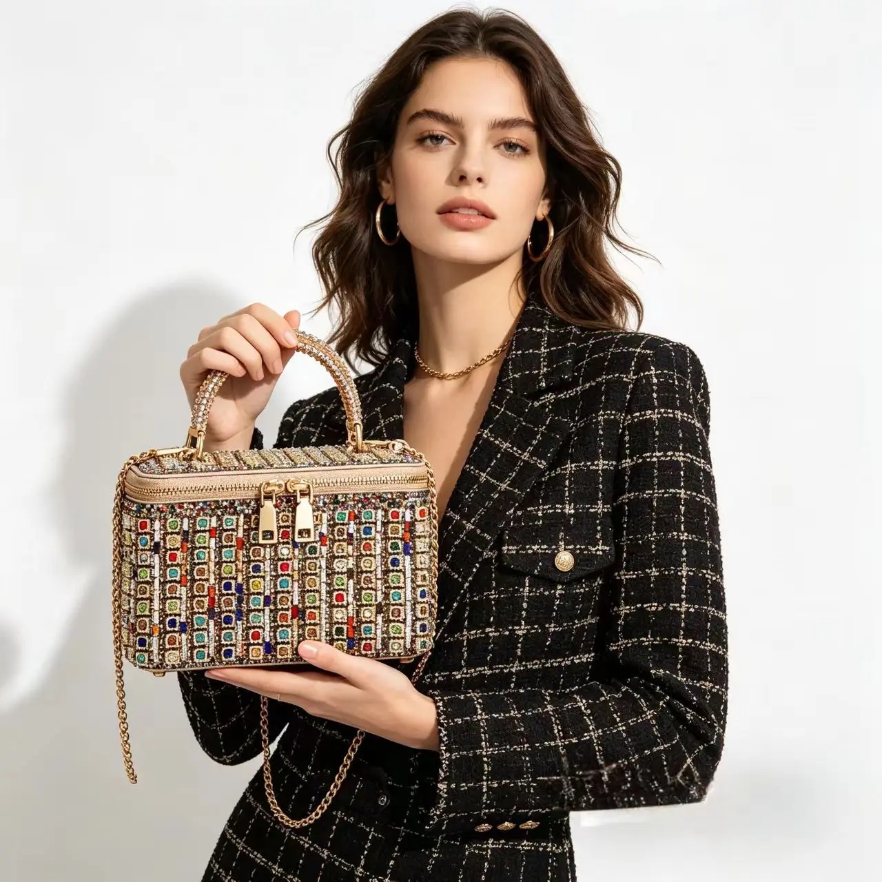 MissingYou 2026 new handbag fashion banquet dress dinner bag diamond bag party bag
MissingYou 2026 new handbag fashion banquet dress dinner bag diamond bag party bag
