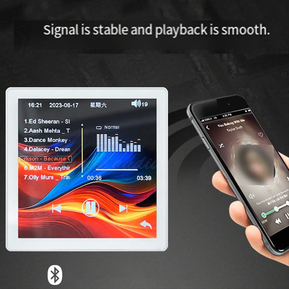 OKgood Bluetooth Wall Amplifier Touch Screen Audio Control Panel with TF FM Radio Integrated Stereo Ceiling Speaker System
OKgood Bluetooth Wall Amplifier Touch Screen Audio Control Panel with TF FM Radio Integrated Stereo Ceiling Speaker System